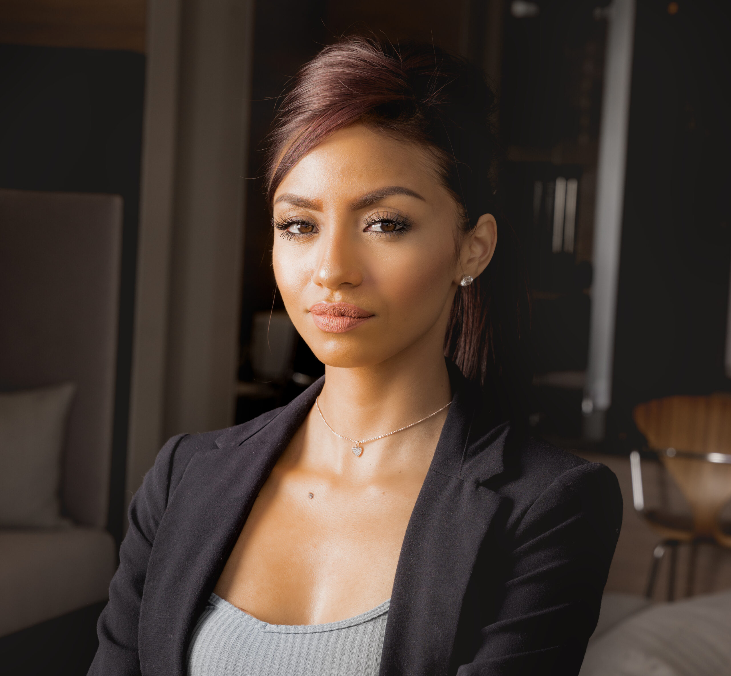 Head,Shot,Of,Successful,Young,Woman