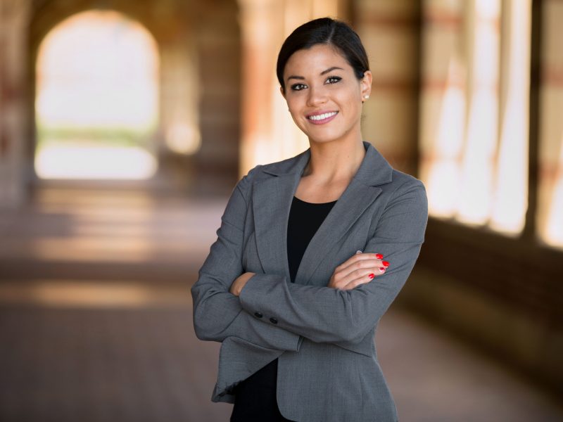 Happy,Successful,Smiling,Business,Woman,Executive,Female,In,A,Suit